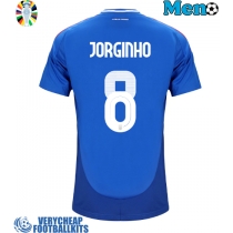 Italy Jorginho Frello #8 Replica Home Shirt Euro 2024 Short Sleeve